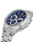 SILVER STAINLESS SOLID STEEL MEN'S WATCH