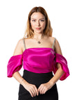 Strapless Waist Transparent Layered Tulle Skirt Long Dress