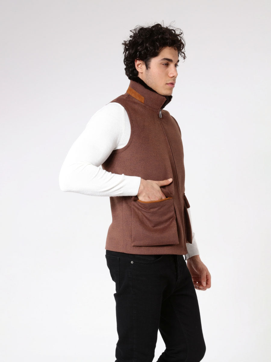 BAKY Men's Cashmere Vest