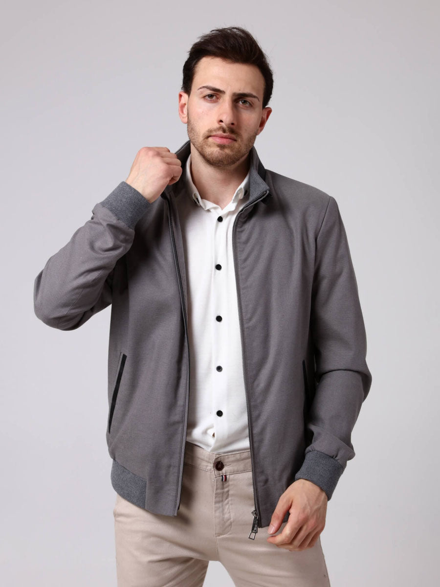 MIYA Phyton Detailed Linen Jacket