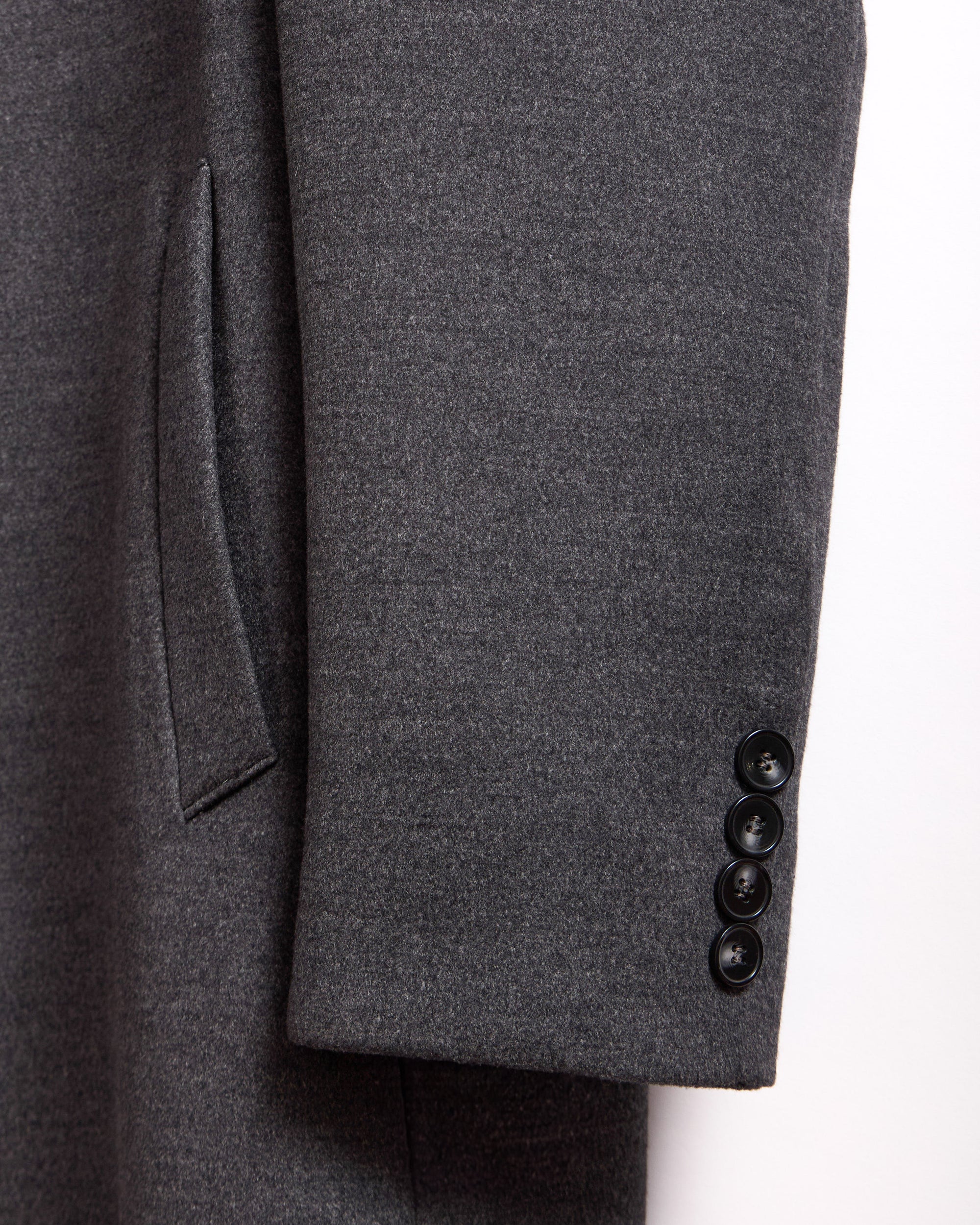 SALORI Lamb Fur Men's Cashmere French Coat