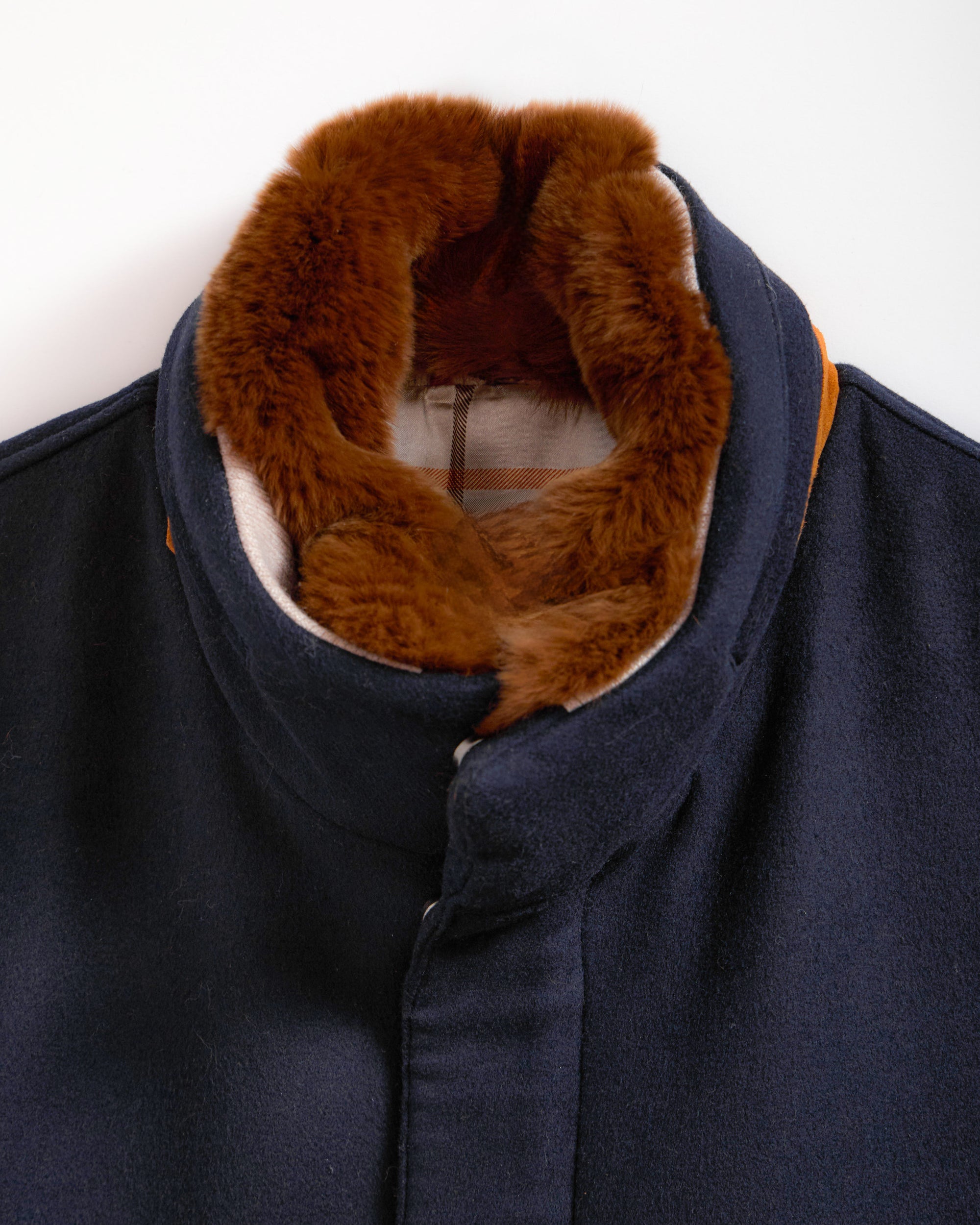 VOYAGER Rex Rabbit Fur Men's Cashmere Coat