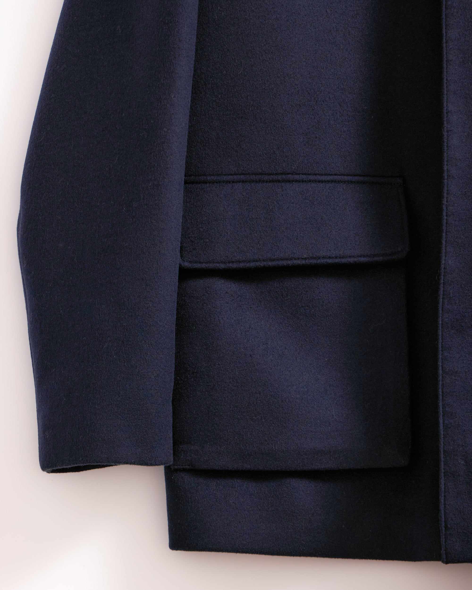 VOYAGER Rex Rabbit Fur Men's Cashmere Coat
