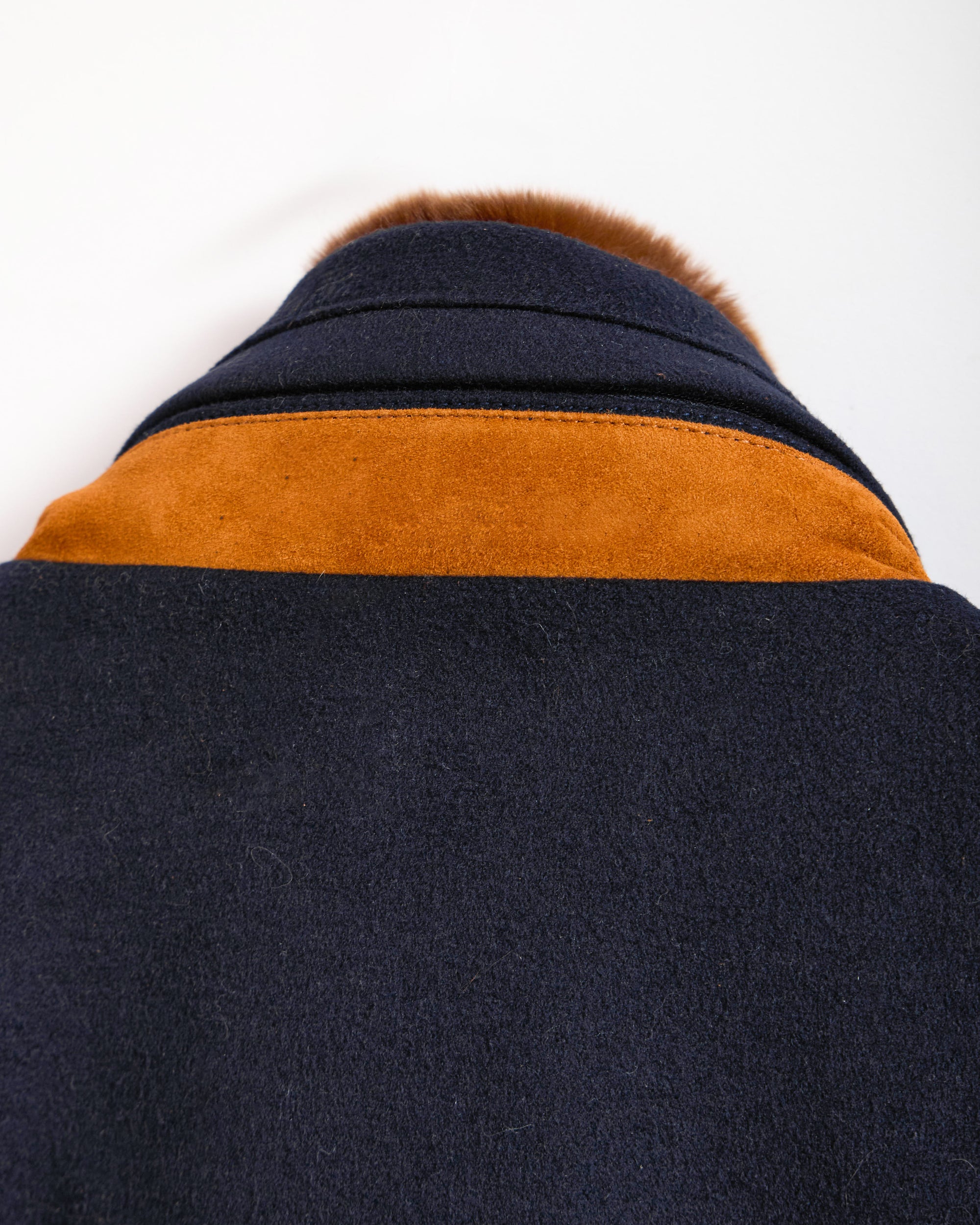 VOYAGER Rex Rabbit Fur Men's Cashmere Coat