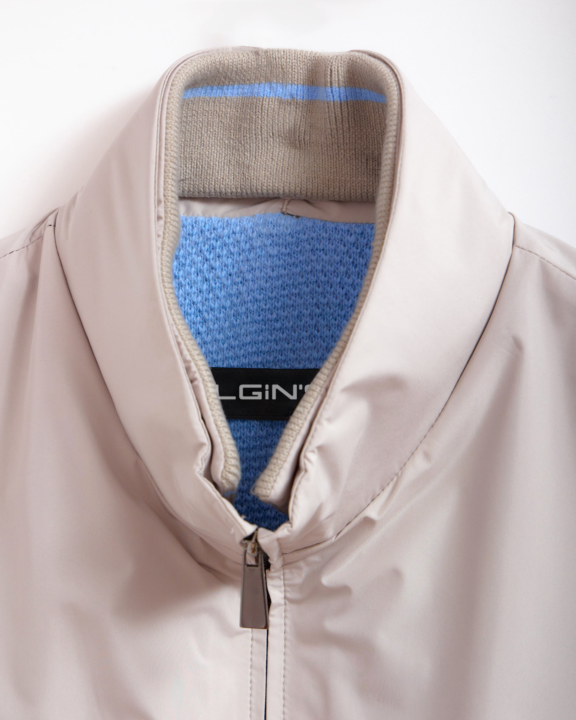 MARLİN Waterproof Vest with Knitwear Removable Collar