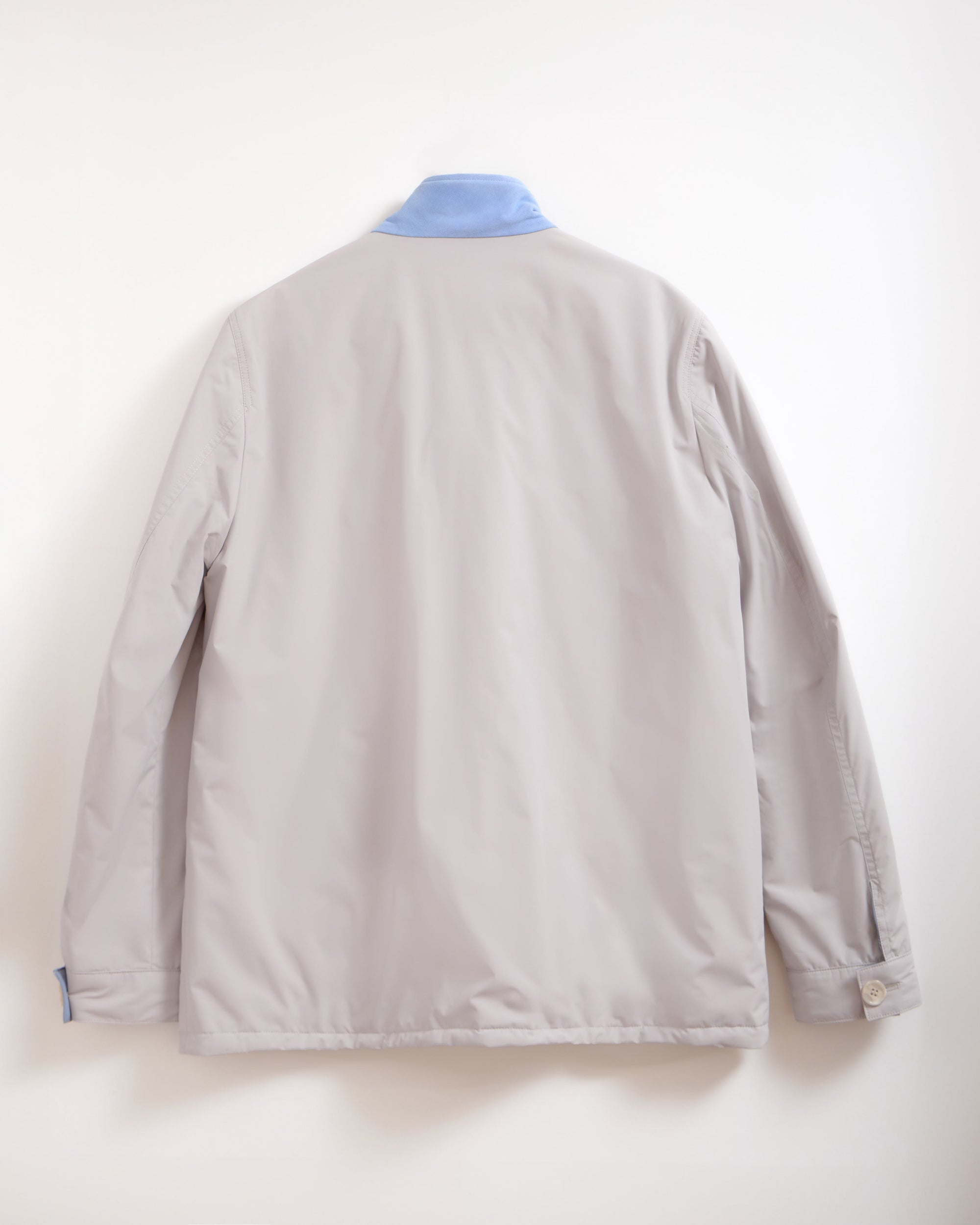 CORNELIANI Suede Leather Detailed Waterproof Jacket