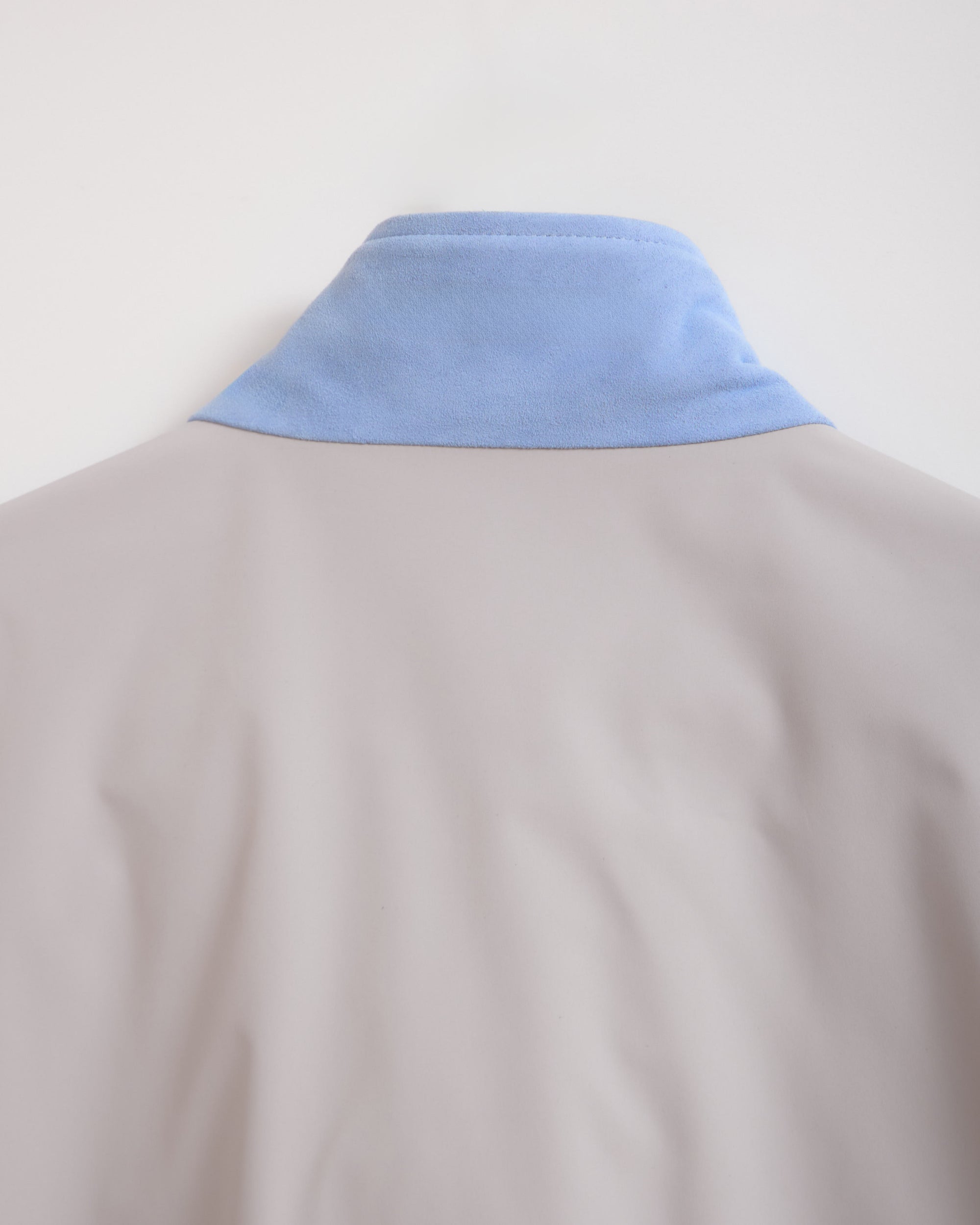 CORNELIANI Suede Leather Detailed Waterproof Jacket