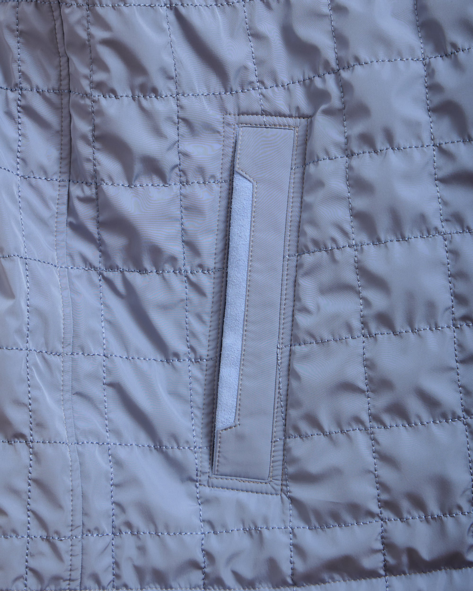 CORNELIANI Suede Leather Detailed Waterproof Jacket