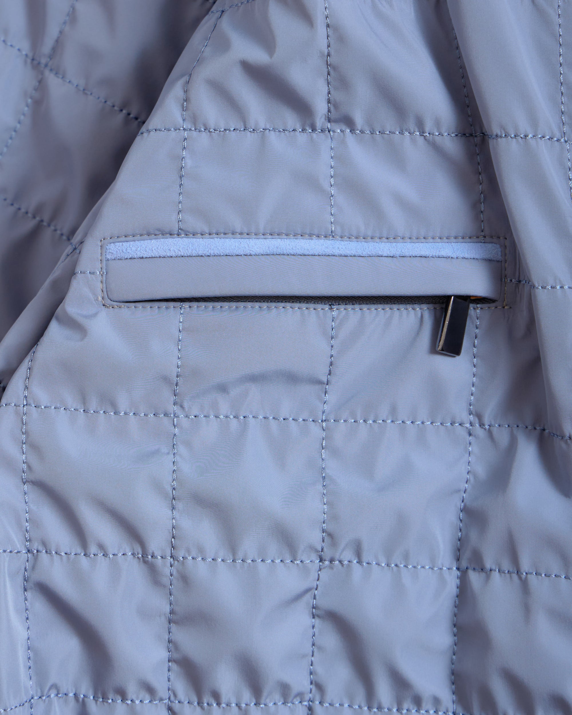 CORNELIANI Suede Leather Detailed Waterproof Jacket