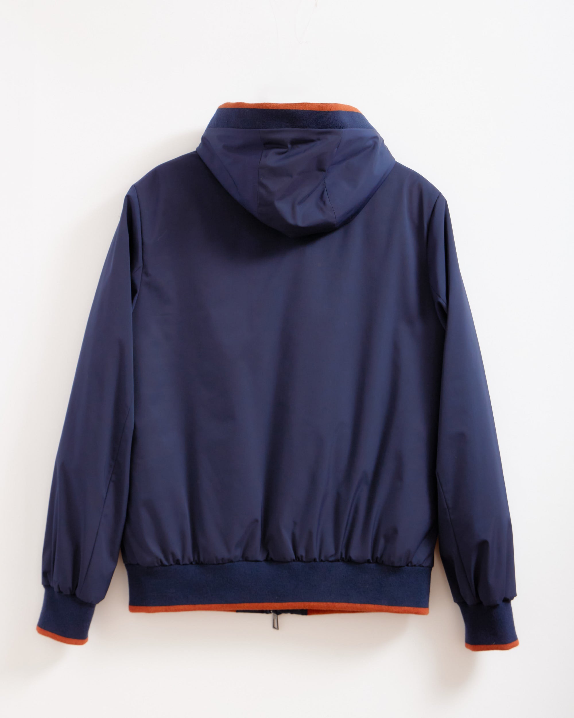 ROPE Rex Rabbit Fur Men's Textile Coat