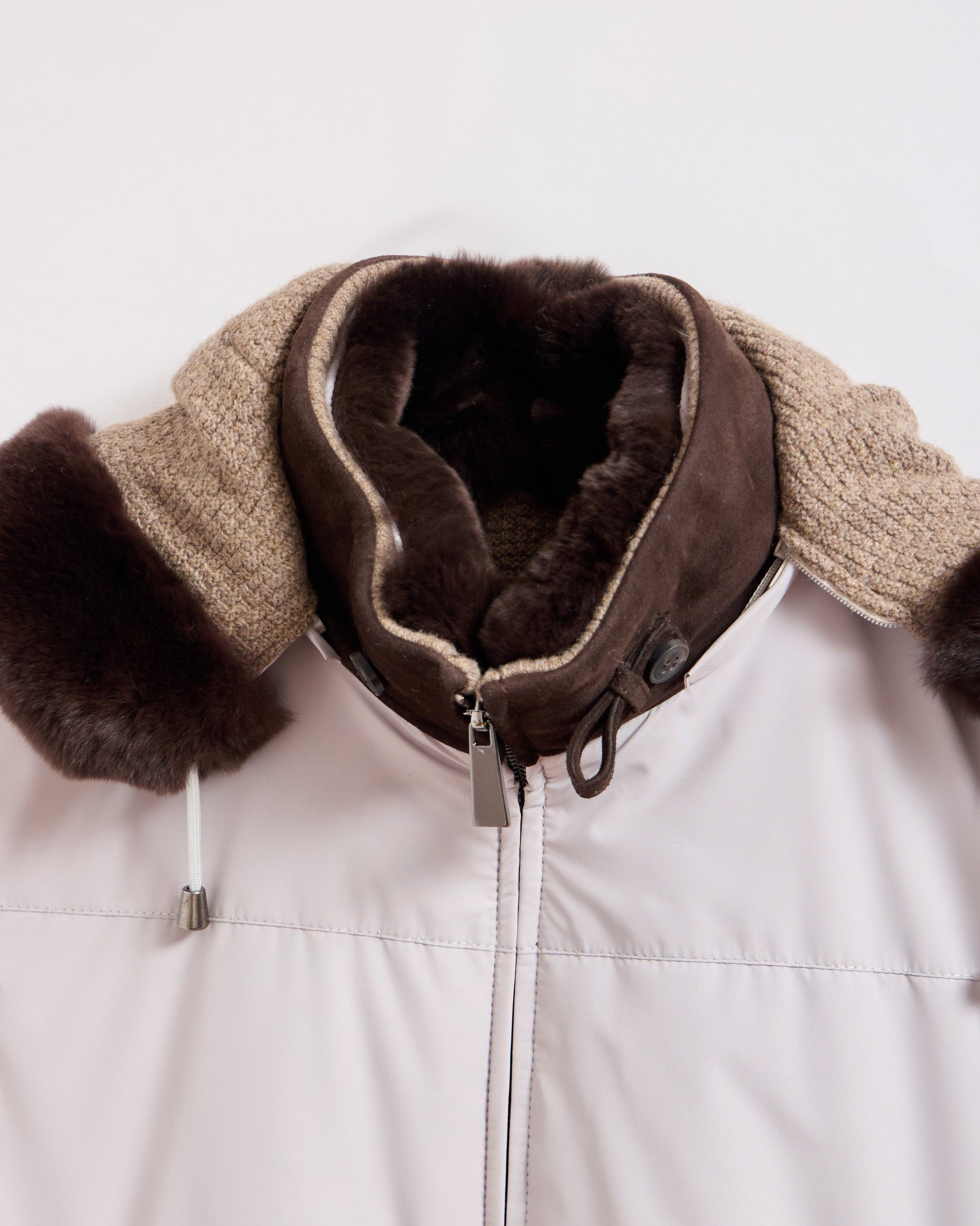PUTSO Rex Rabbit Fur Waterproof Men's Vest