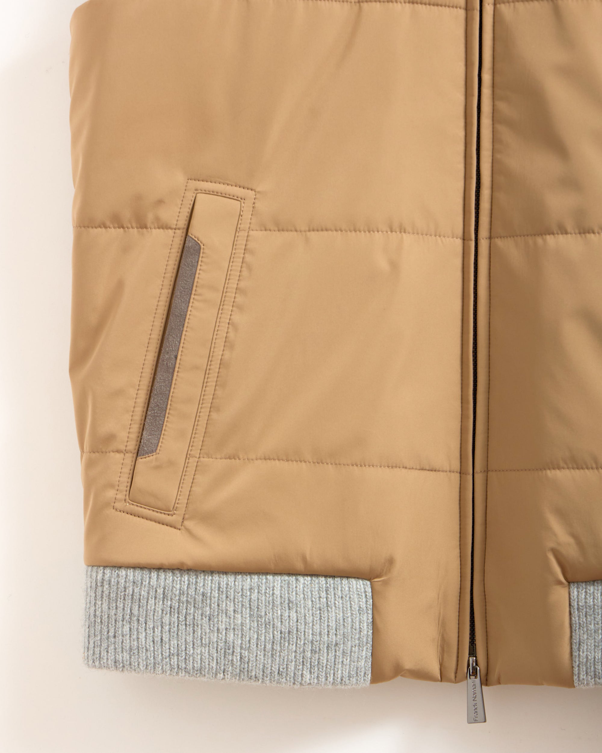 PUTSO Rex Rabbit Fur Waterproof Men's Vest