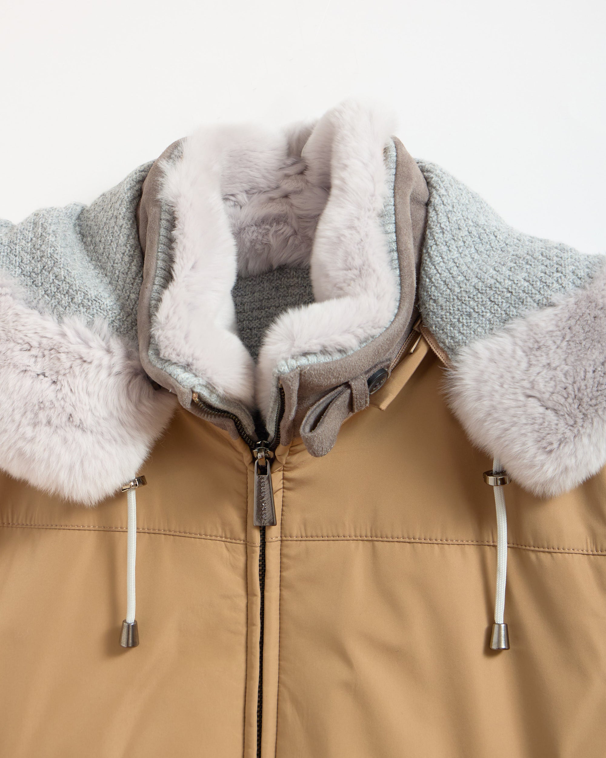 PUTSO Rex Rabbit Fur Waterproof Men's Vest