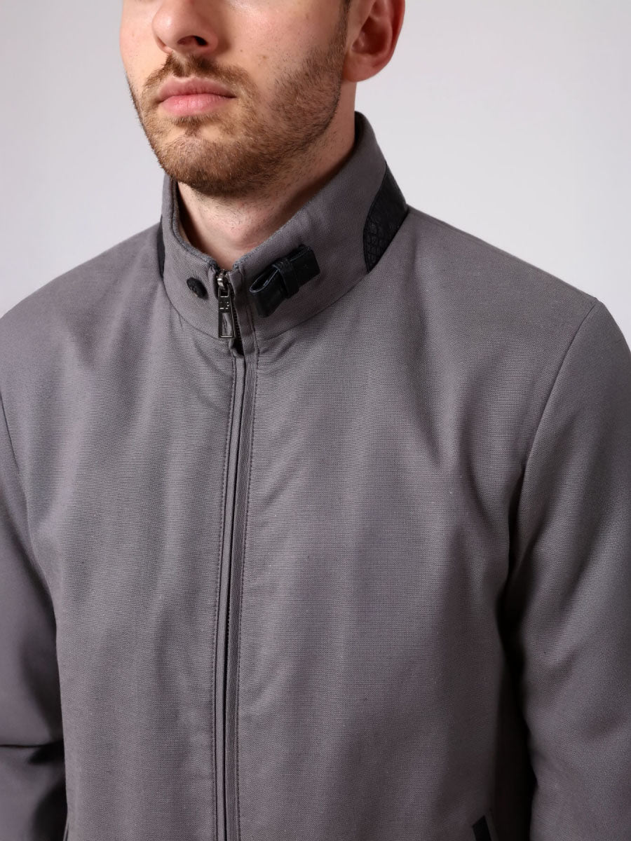 MIYA Phyton Detailed Linen Jacket