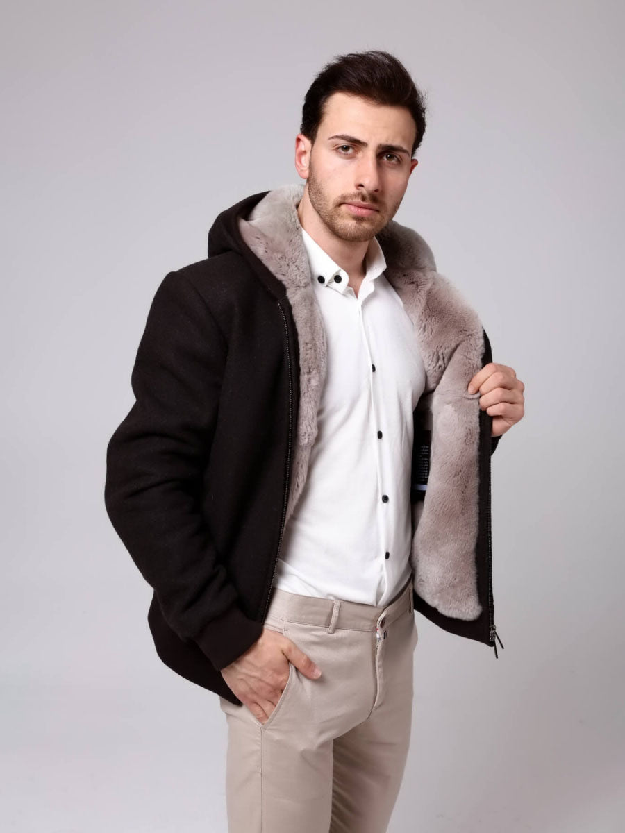RIA Rex Furry Cashmere Men’s Jacket
