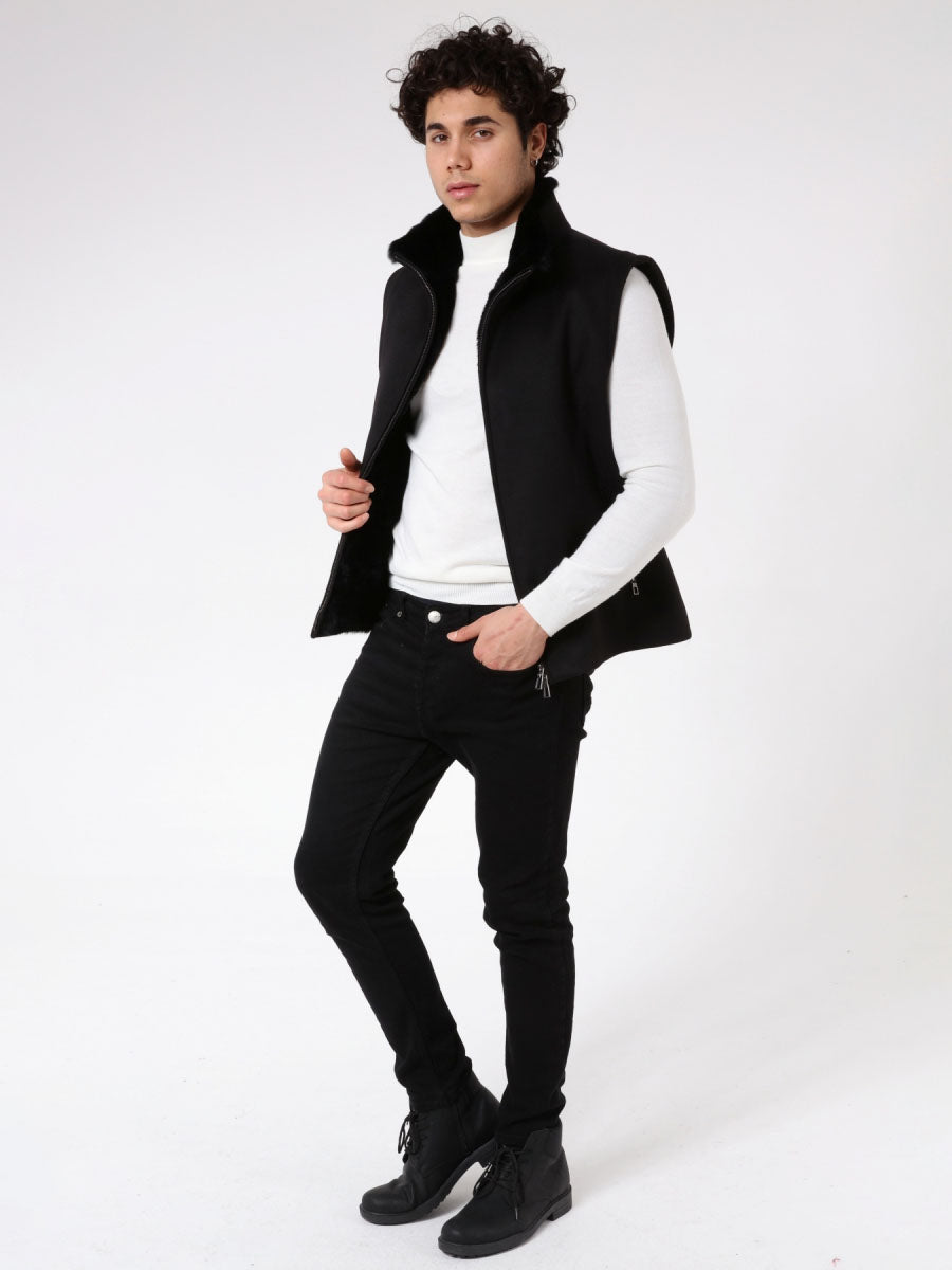 NOCK Men's Cashmere Vest