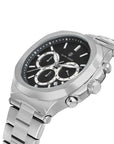 SILVER STAINLESS SOLID STEEL MEN'S WATCH