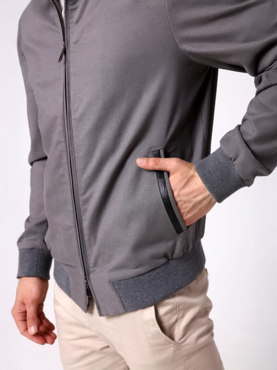 MIYA Phyton Detailed Linen Jacket