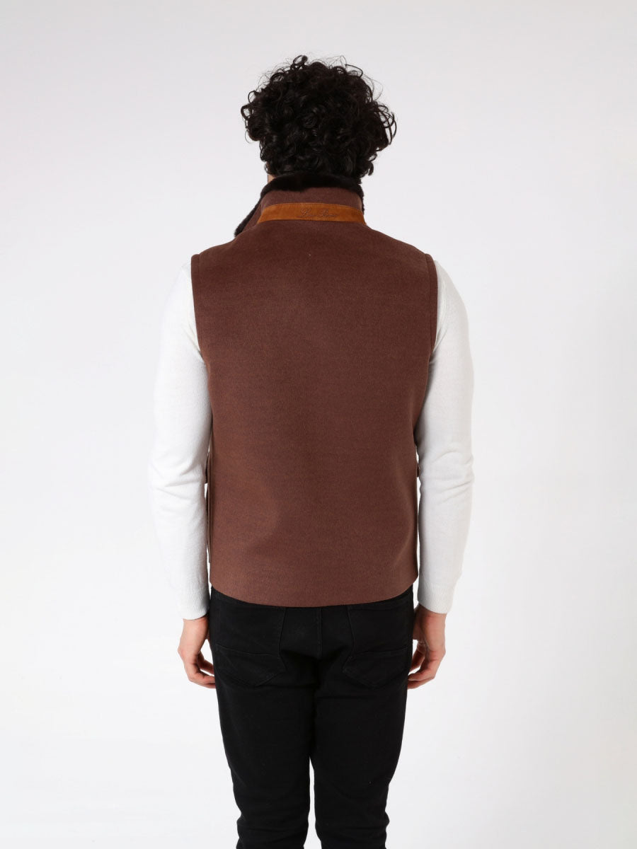 BAKY Men's Cashmere Vest