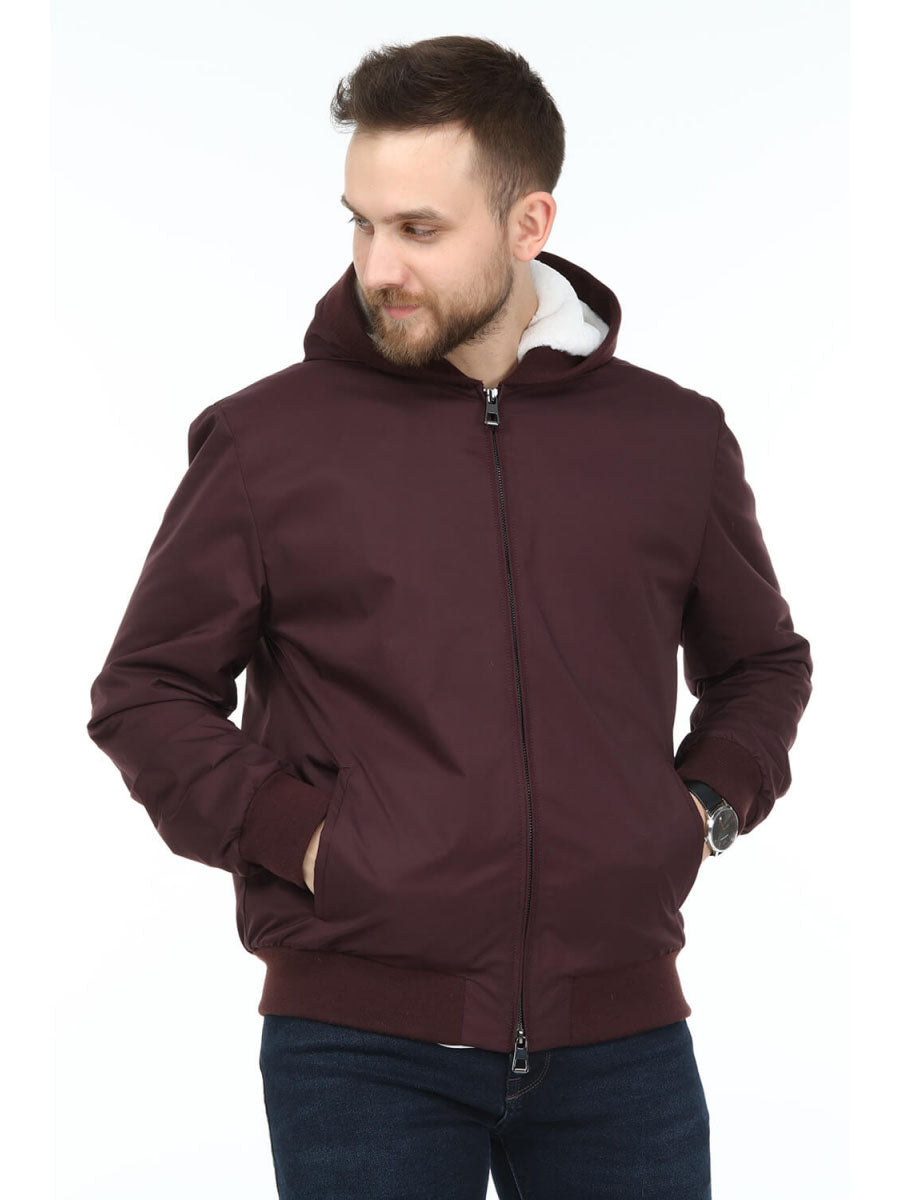 BIRTELL Rex Rabbit Fur Men's Waterproof Coat