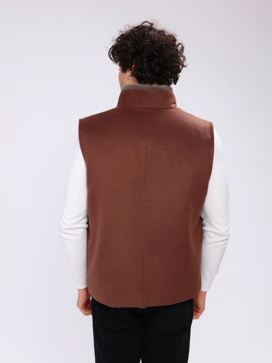 NOCK Men's Cashmere Vest