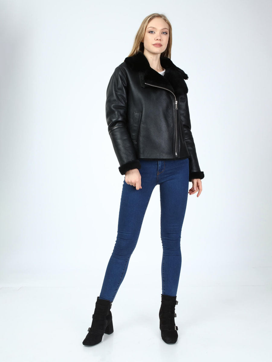 LAURIA Pilot Women's Fur Jacket