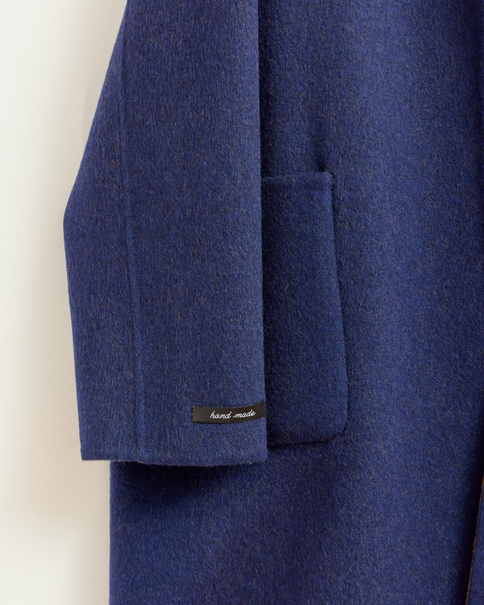 Timeless Italian Cashmere Coat in Brick