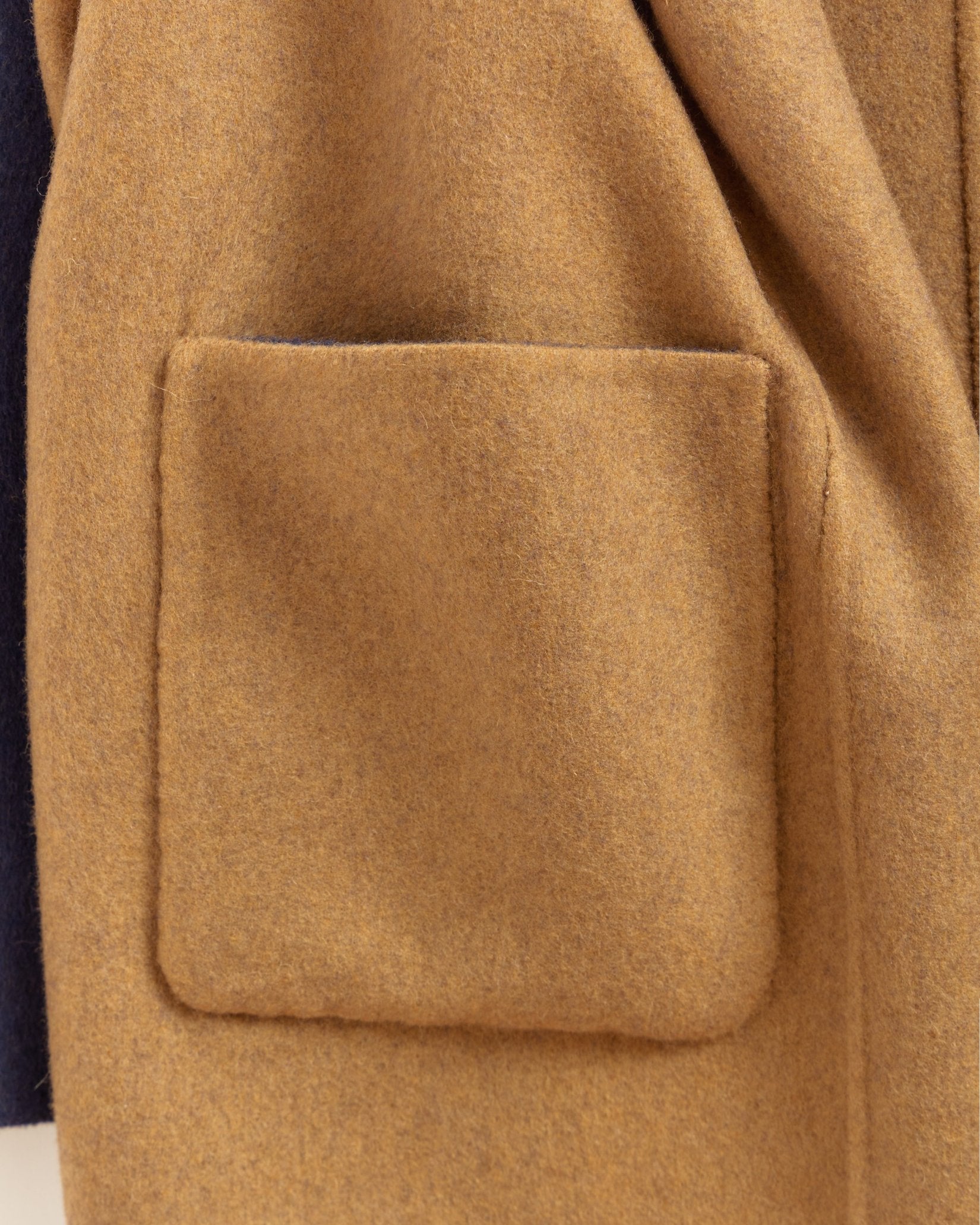 Timeless Italian Cashmere Coat in Brick