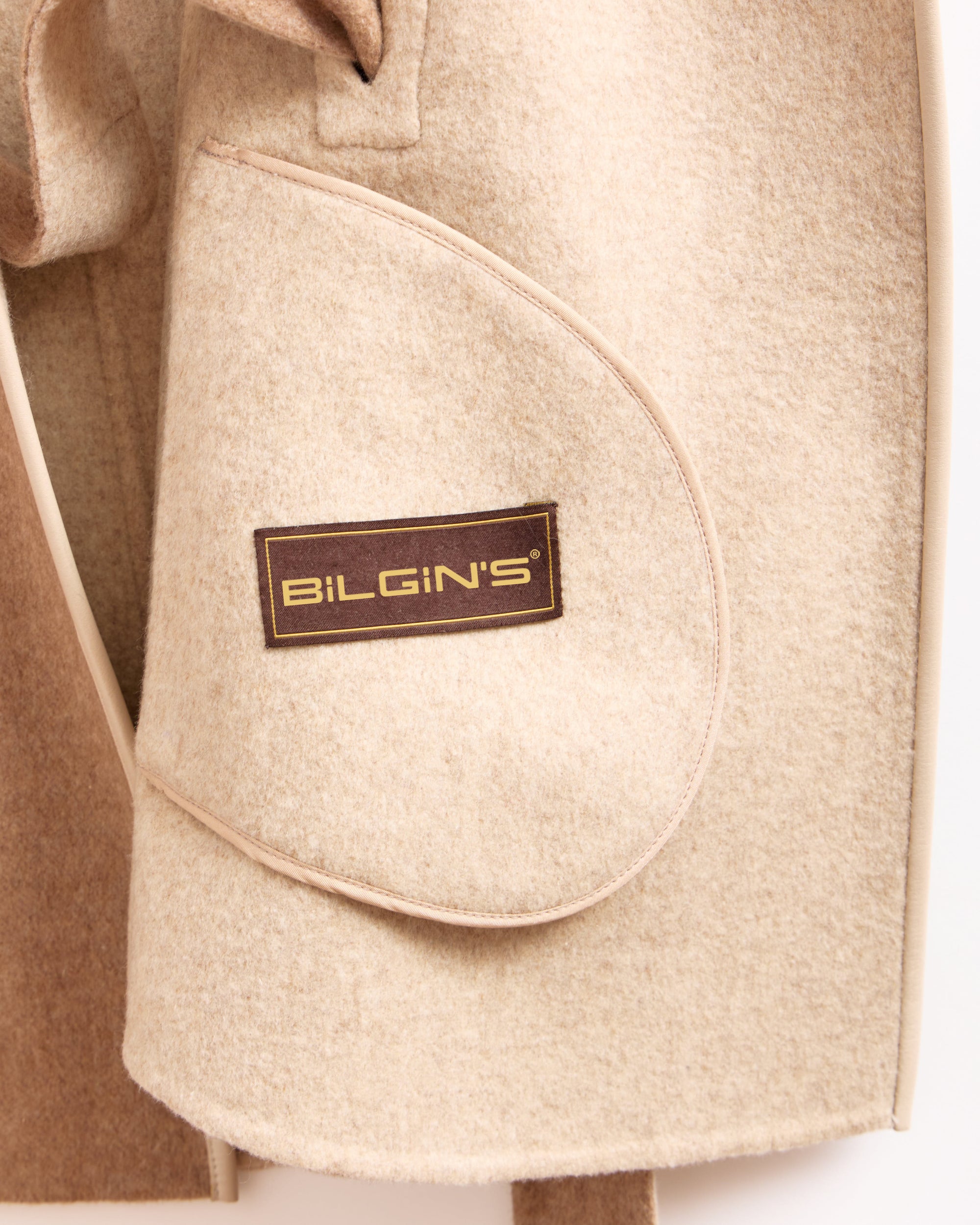 Romantic Cashmere Coat with Fur Accents