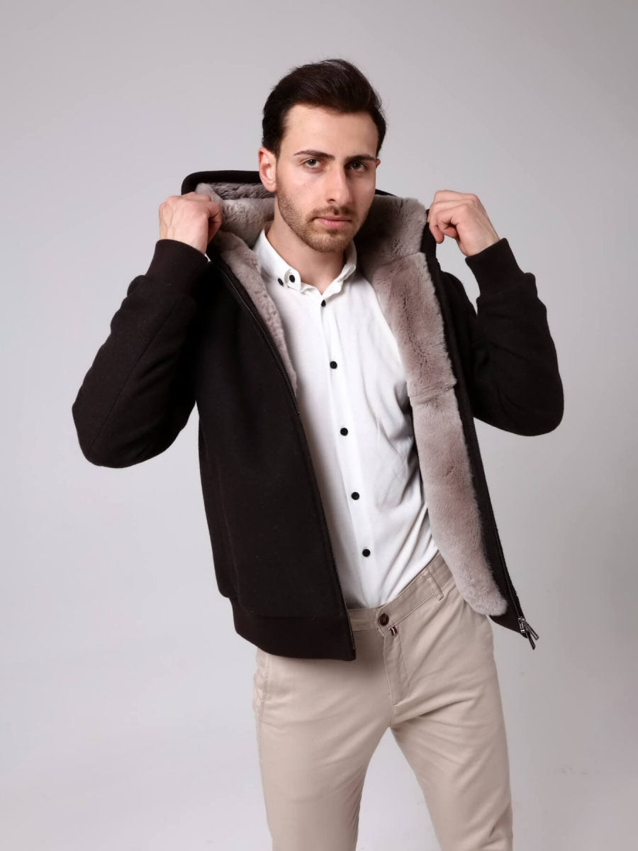 RIA Rex Furry Cashmere Men’s Jacket