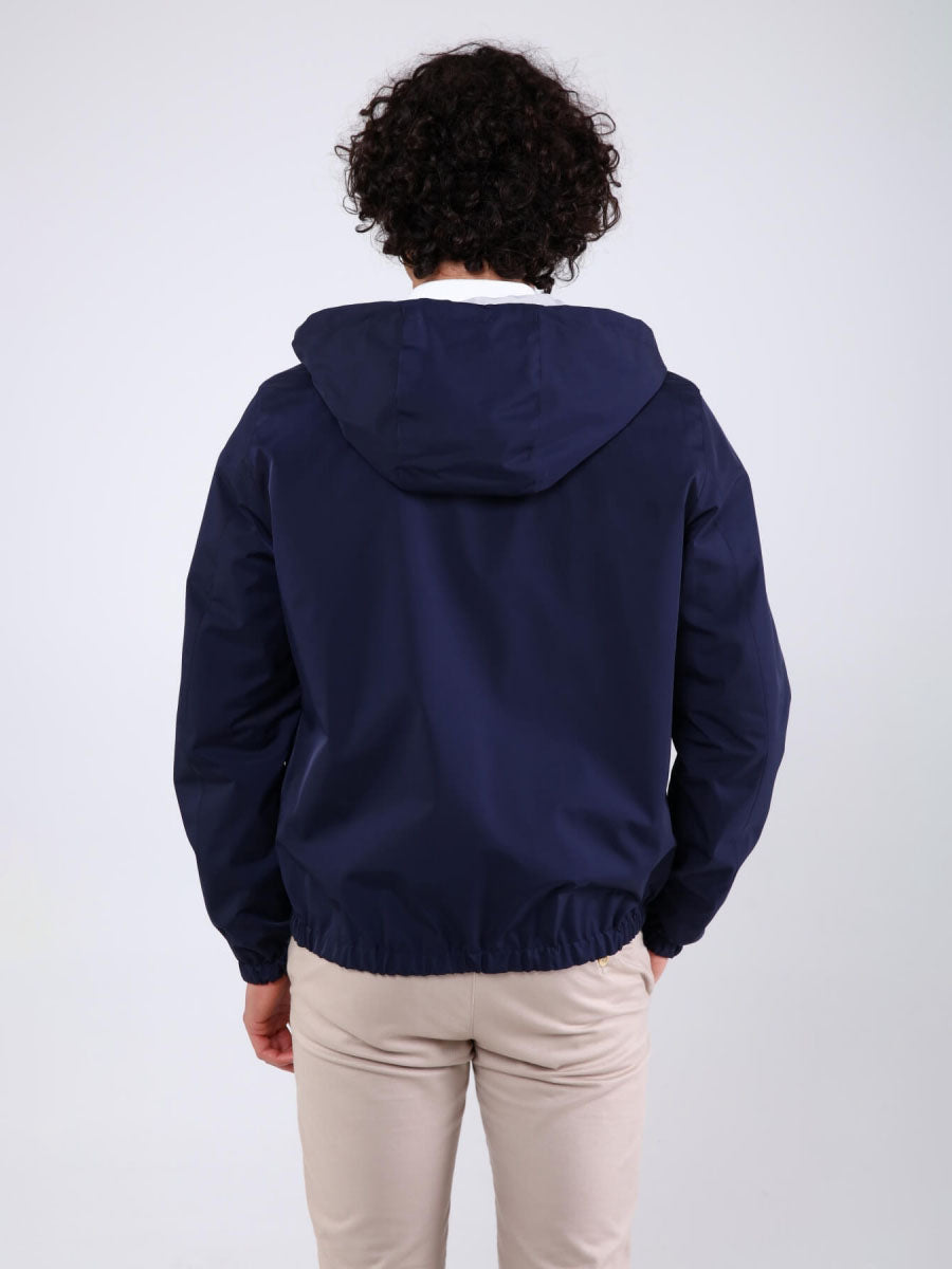 DUO BOMBER Hooded Waterproof Man Jacket