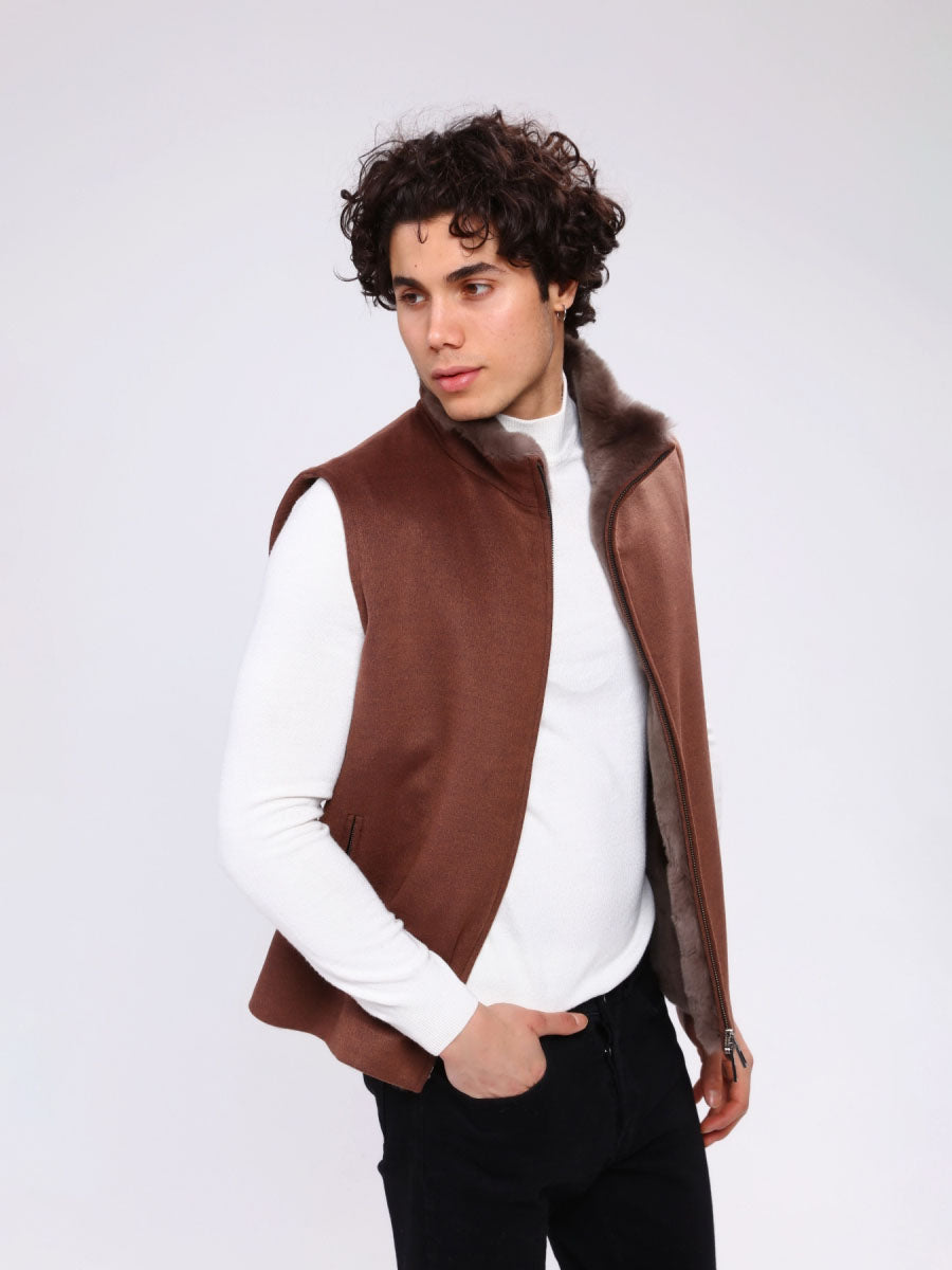 NOCK Men's Cashmere Vest